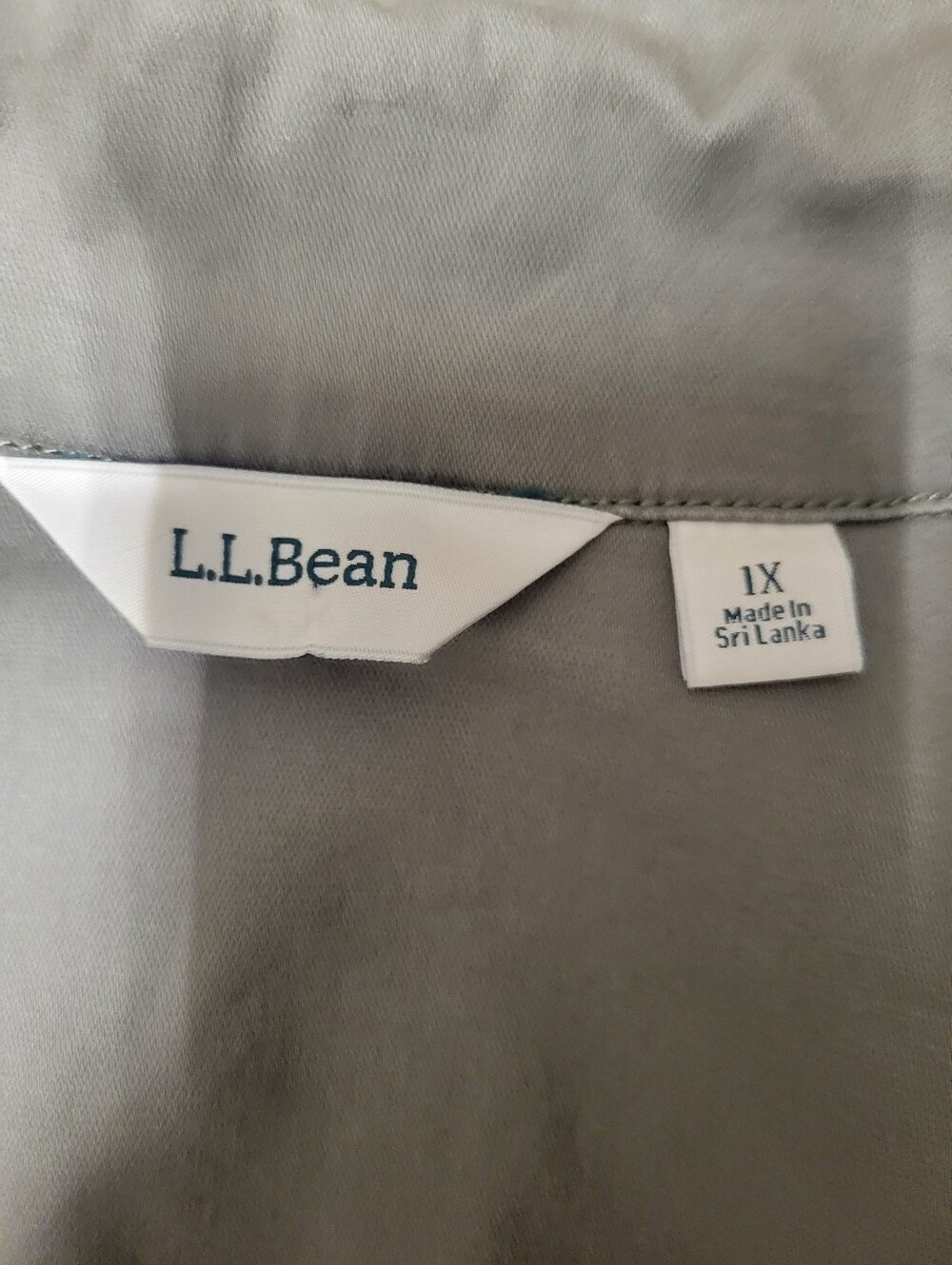 L.L. Bean Olive Utility/ Barn Drawstring Waist Jacket 1x - Picture 11 of 11